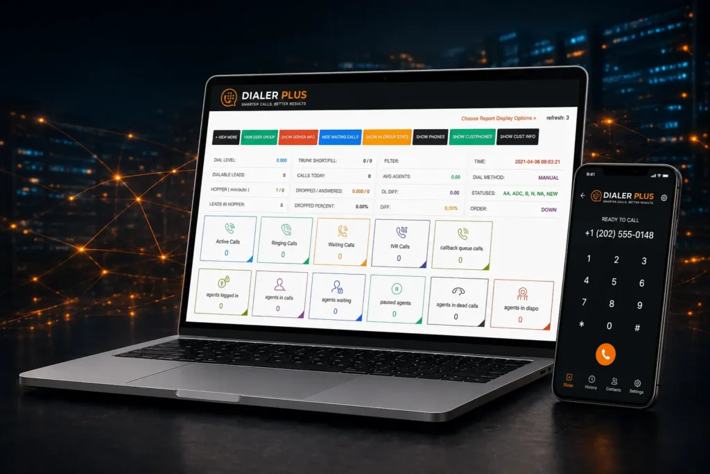dialer plus banner